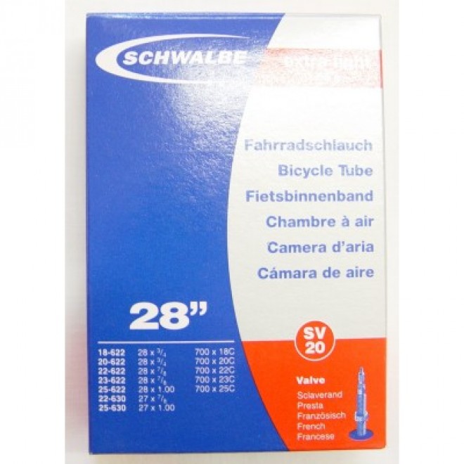 Schwalbe racerslange 700x18-25c 50mm letvægt
