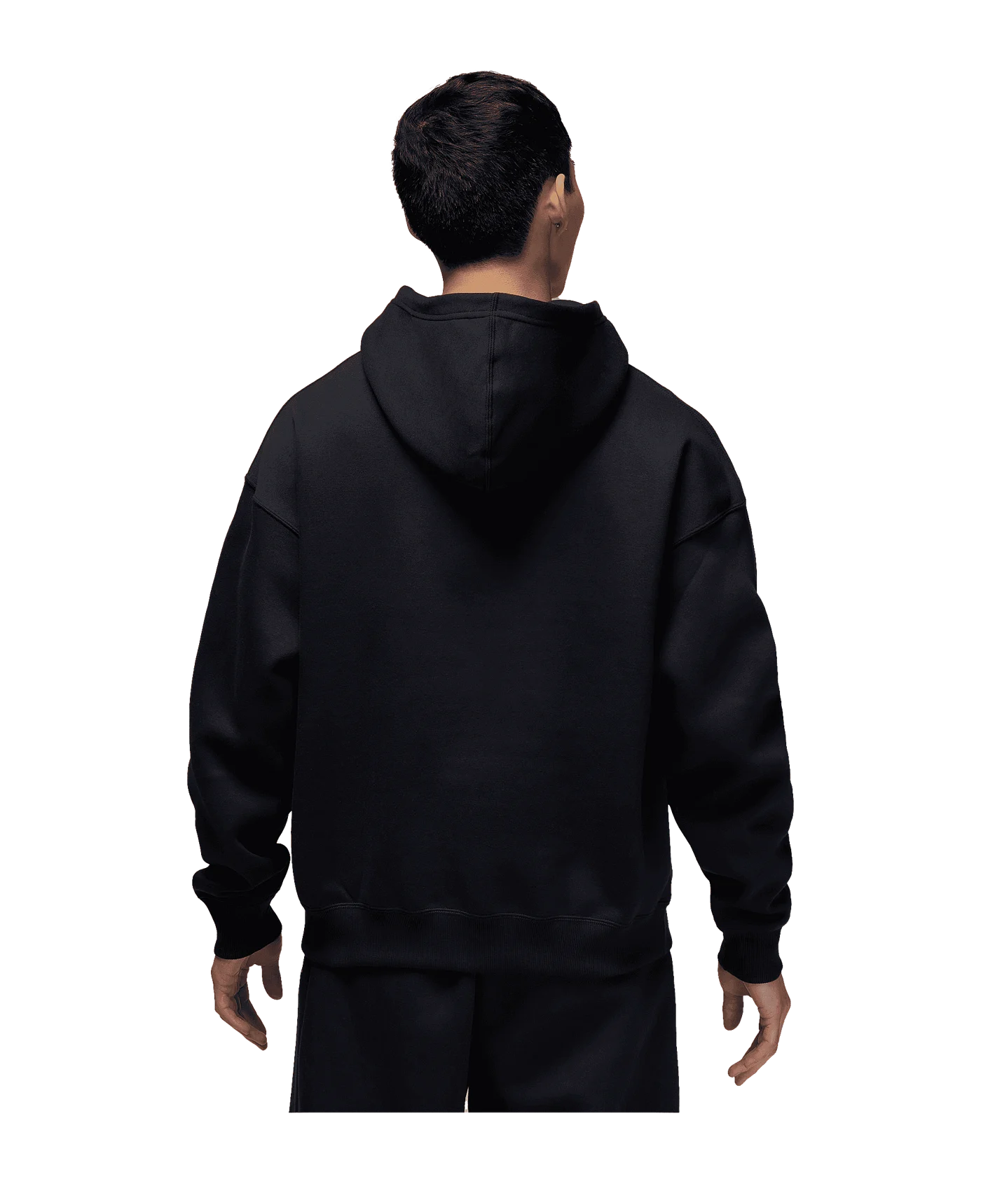 Jordan Brooklyn Fleece Oversized Kapuzenjacke Schwarz F010