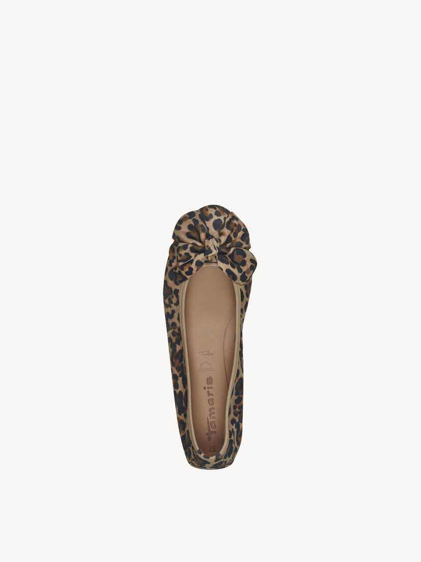 Leren Ballerina - bruin