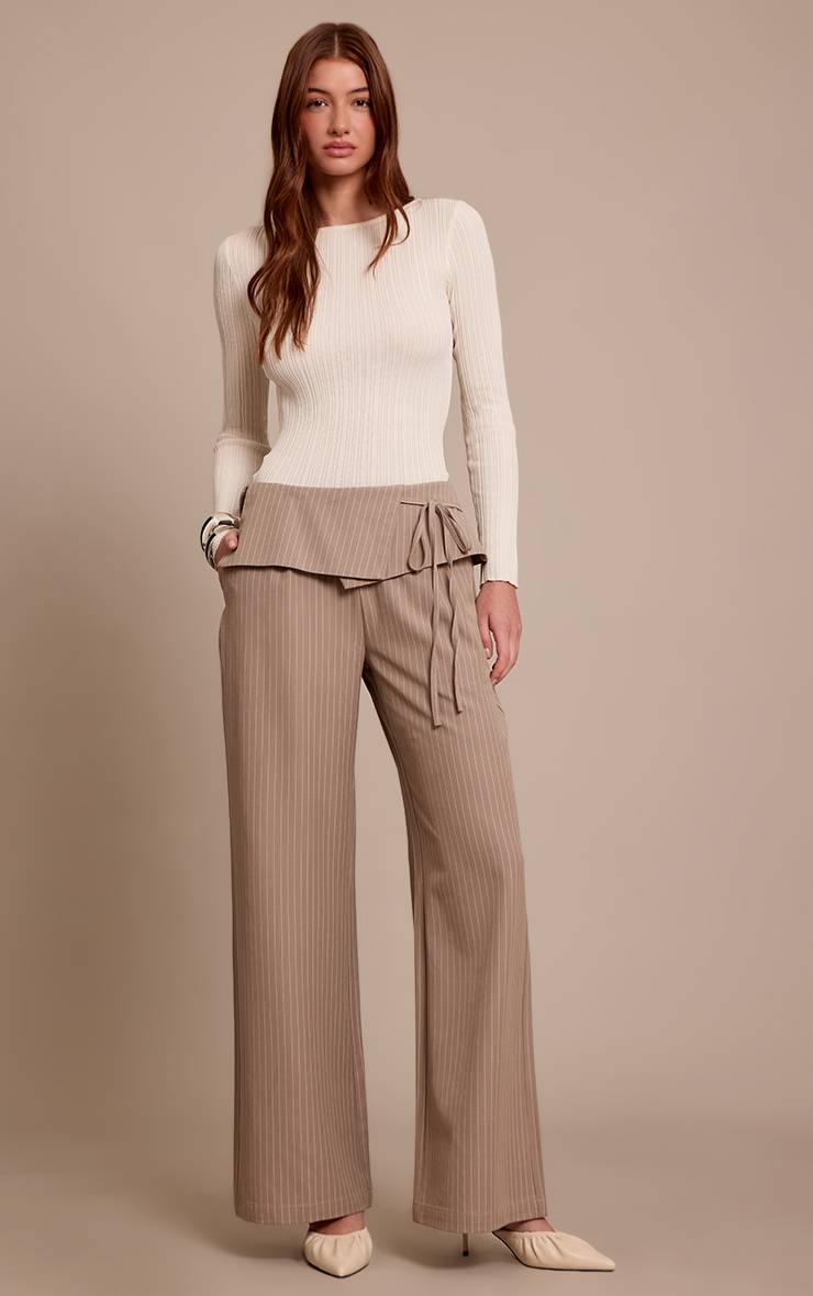 Champignon Pantalon Large À Superposition