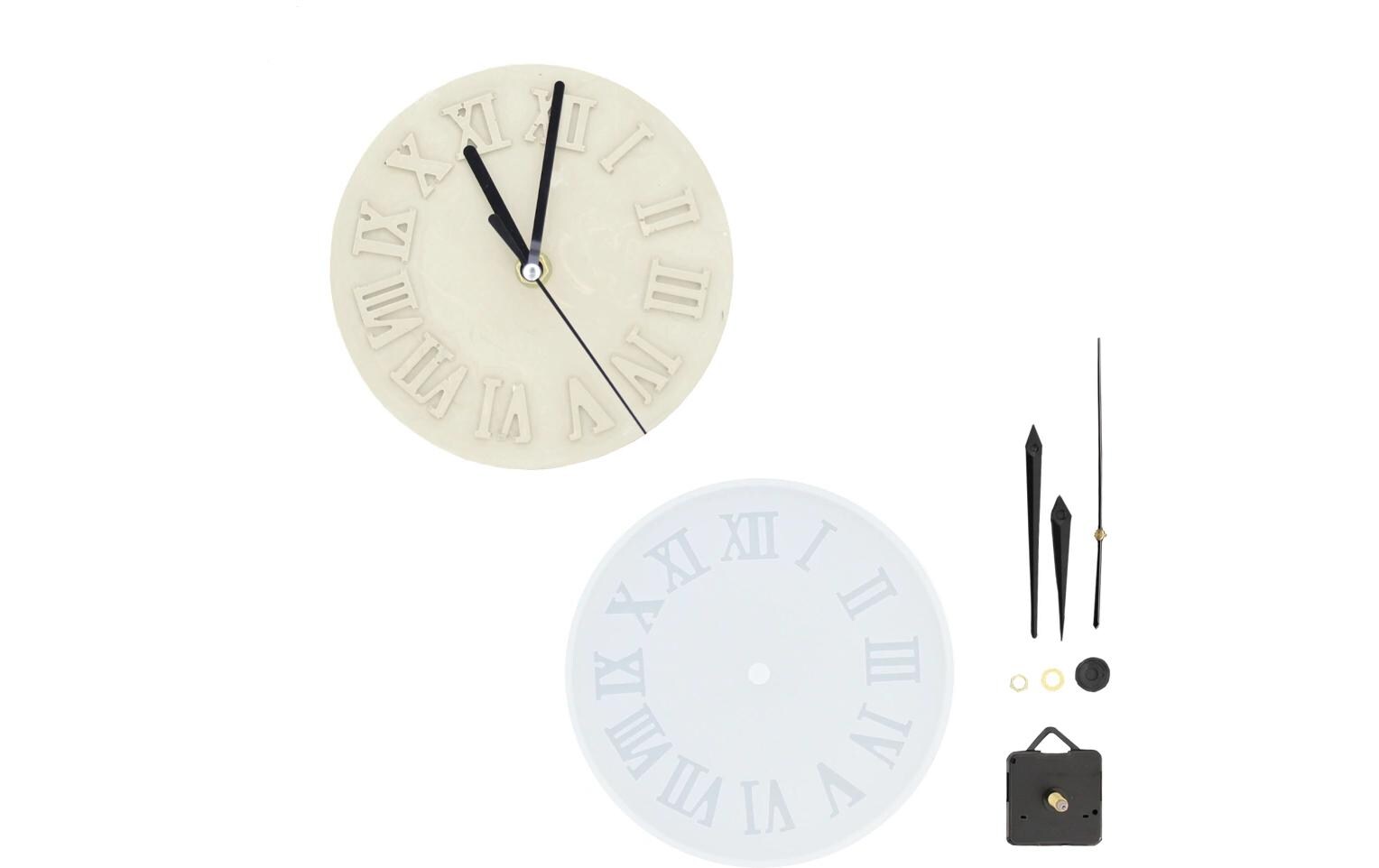 Giessform Uhr, Ø 15.5Silikongiessform