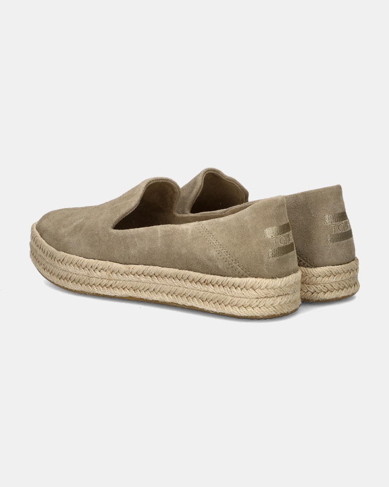 Toms Carolina Espadrilles  - bruin