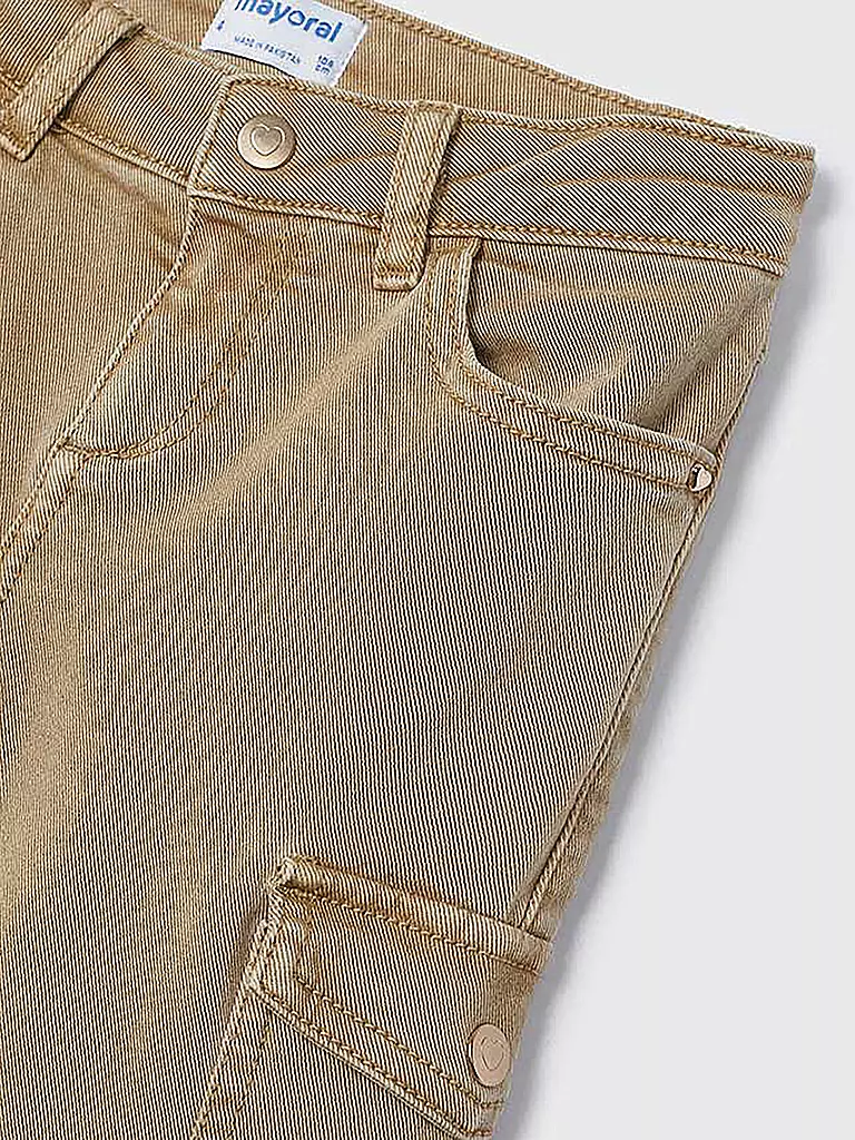 MAYORAL Mädchen Cargohose beige