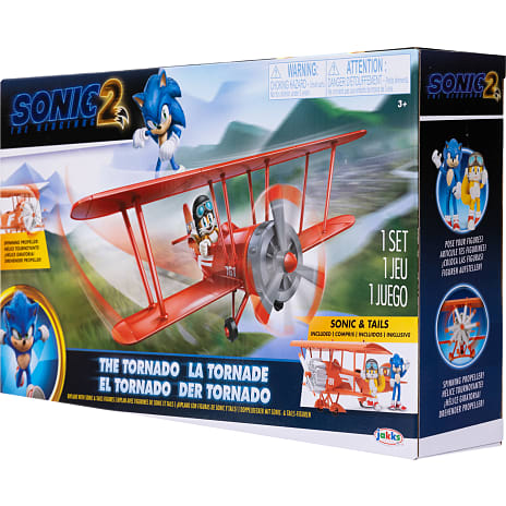 Sonic flyvemaskine med Tails figur