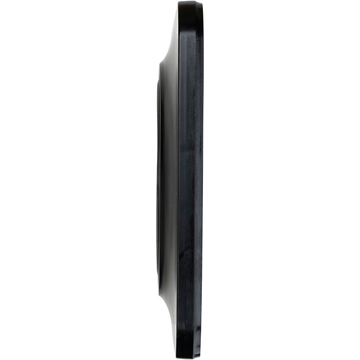 Plaque de finition quadruple Jacobsen Espen noir