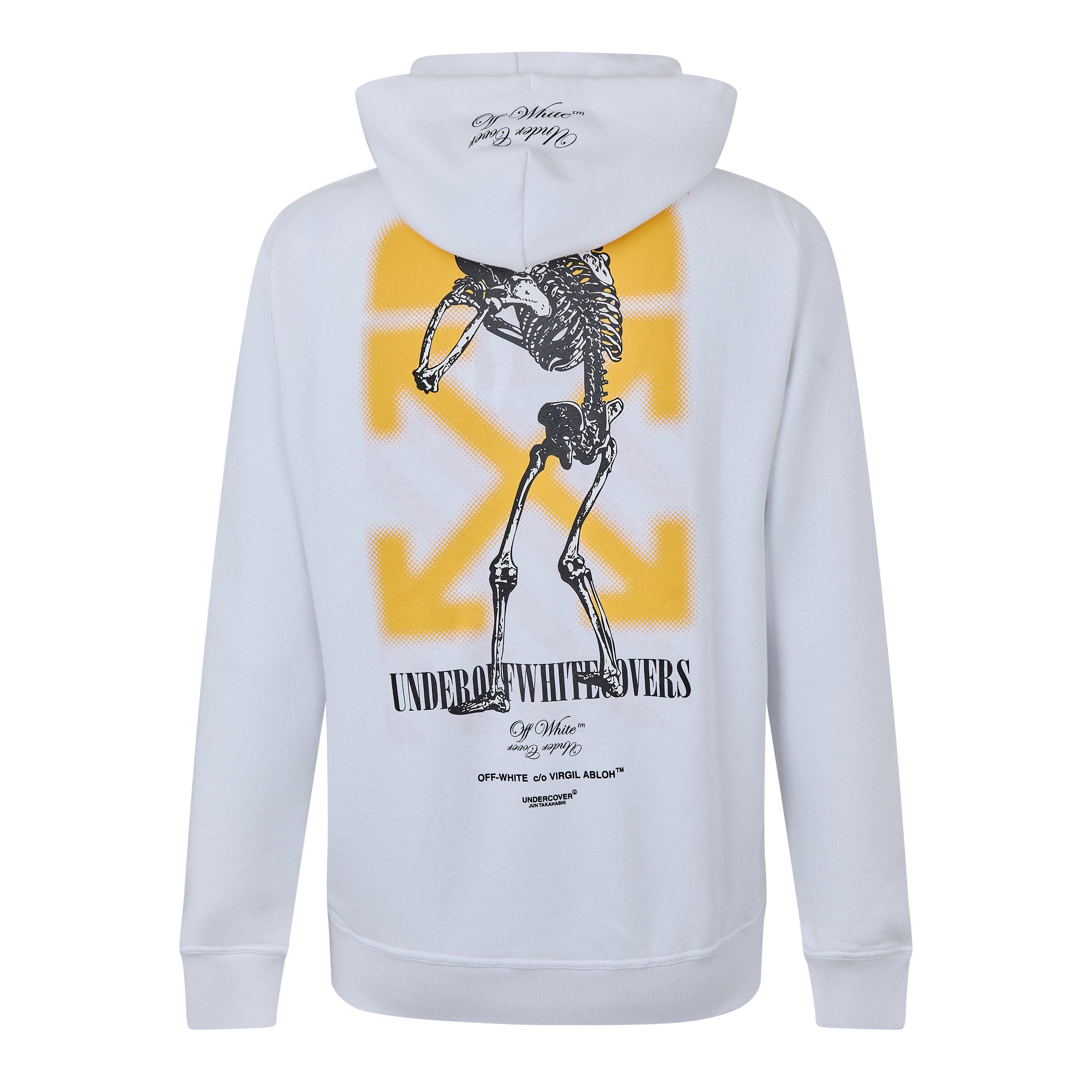 Off White Undercover Skeleton Zipped Hoodie