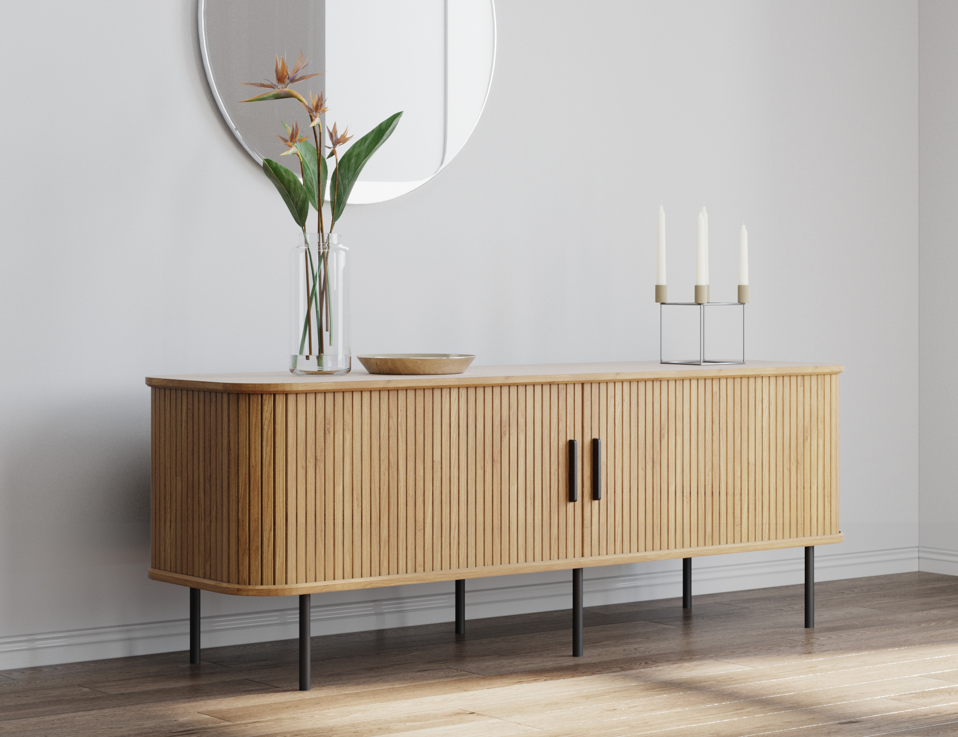 Tv meubel Festa naturel 180 cm