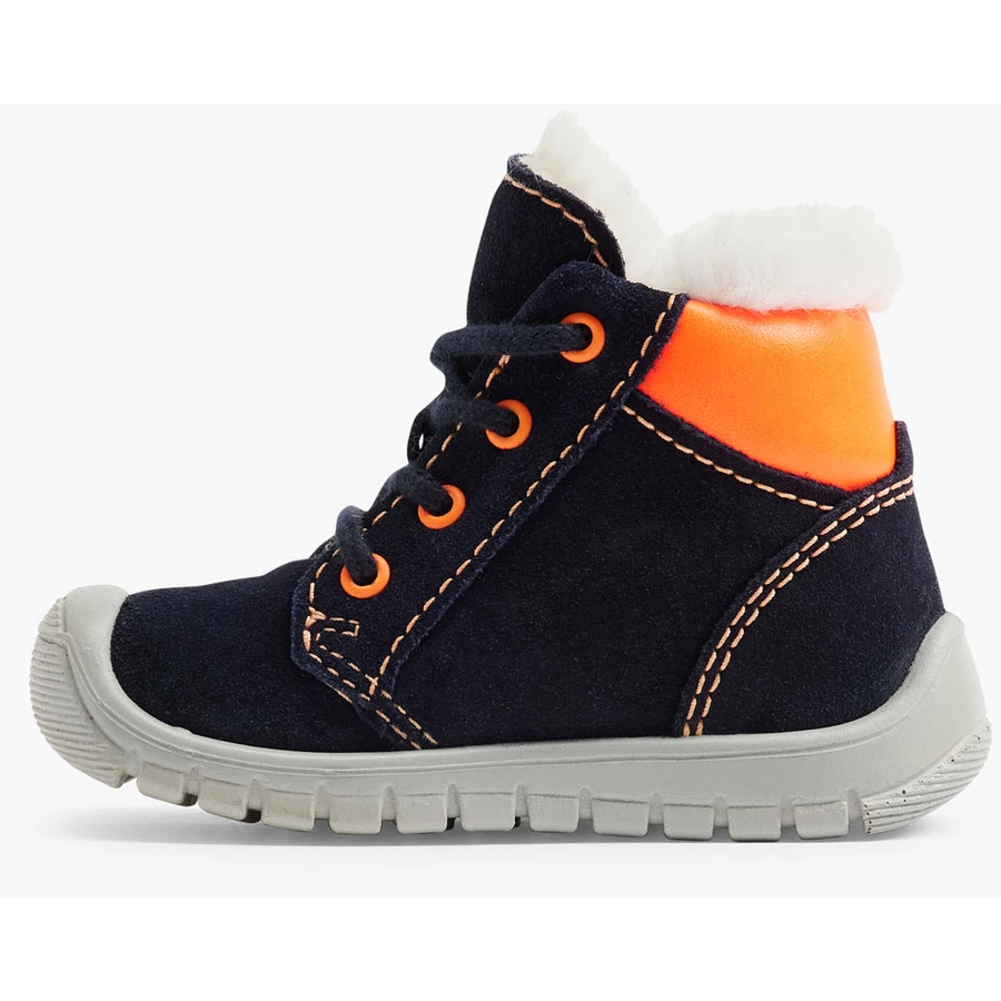 Elefanten Lauflernschuh Soxx Summy astral neon orange