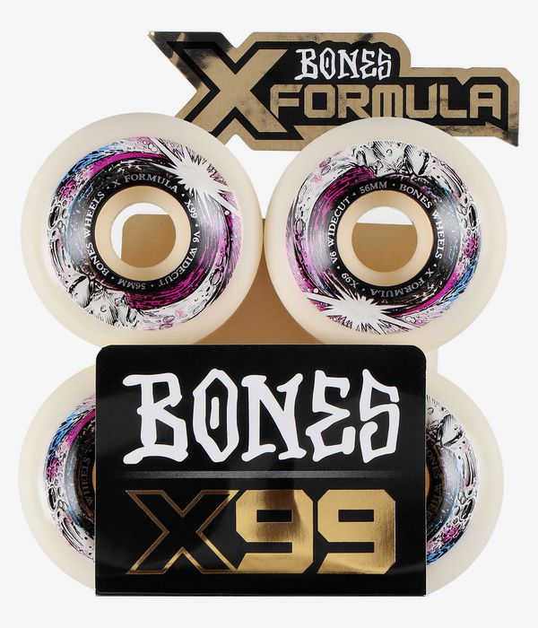 Bones Moon Beam X Formula V6 Rollen (white) 56 mm 99A 4er Pack