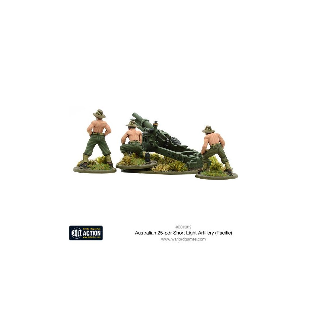 Bolt Action - Australian Short 25-pdr (Pacific)