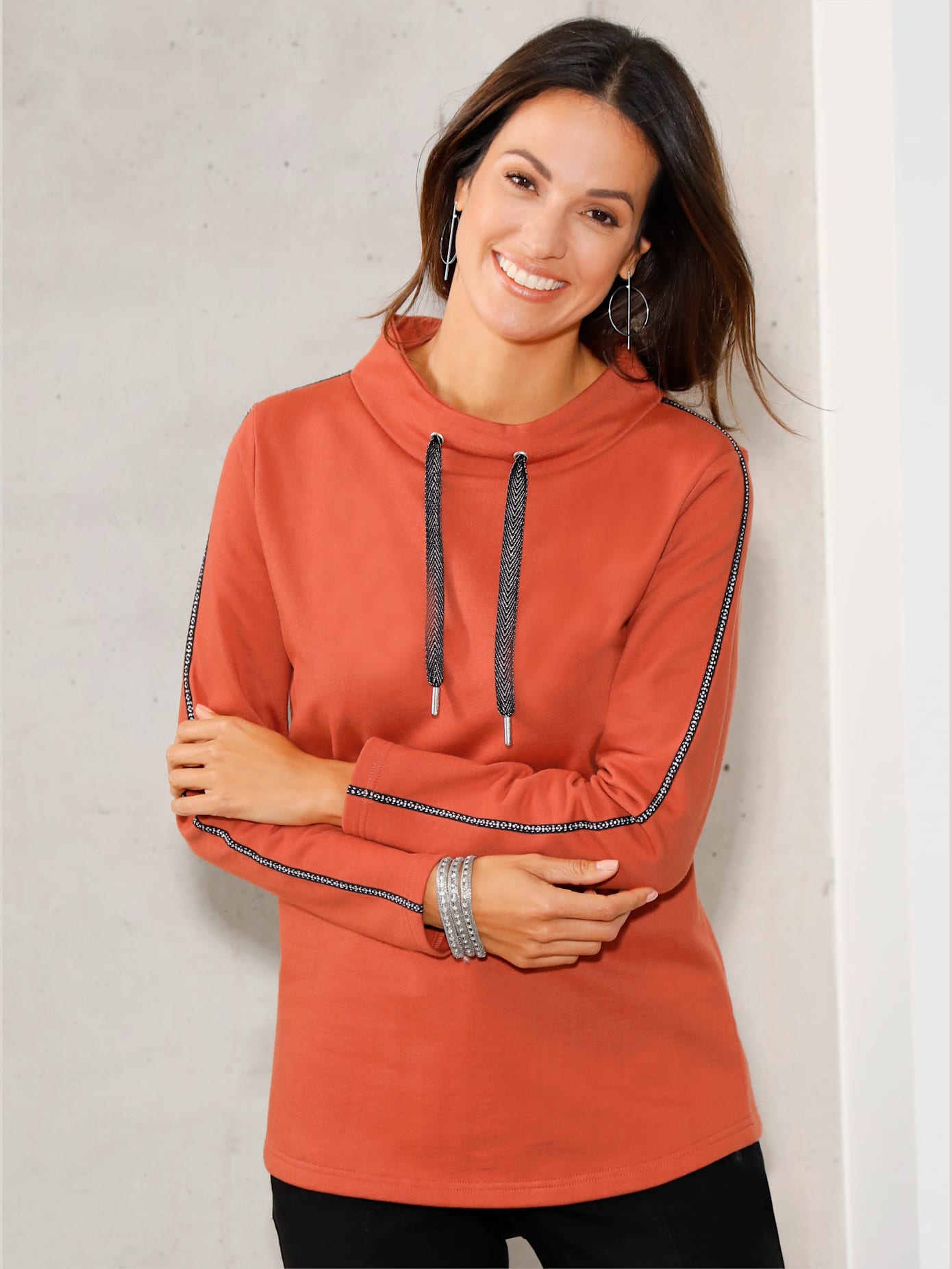 Sweat-shirt pur coton