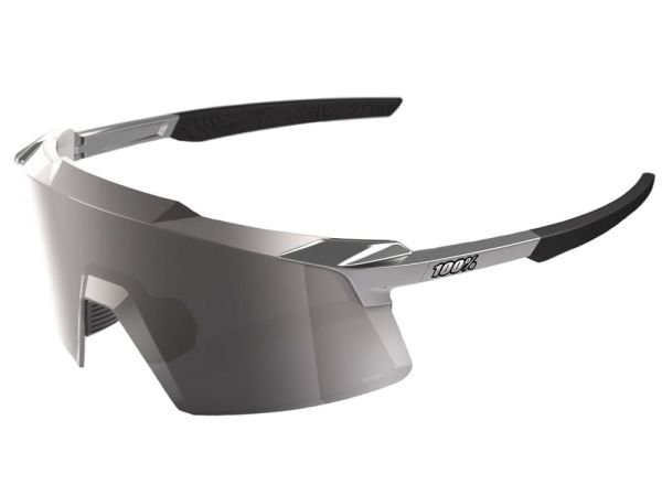 100% Aerocraft Cykelbriller, Gloss Black Chrome