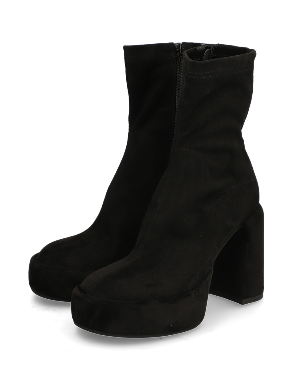 Veloursleder Stiefelette