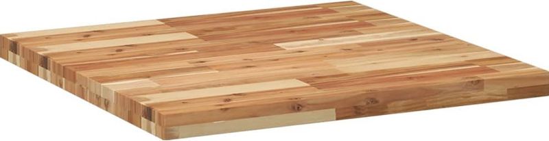 vidaXL - Tafelblad - Vierkant - 70x70 cm - Massief Acaciahout