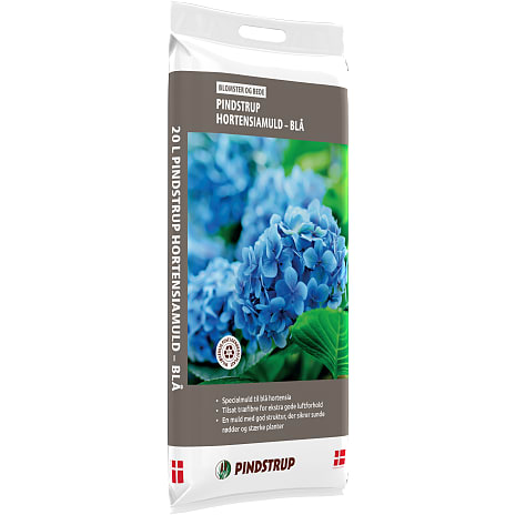 Pindstrup hortensiamuld blå 20 liter