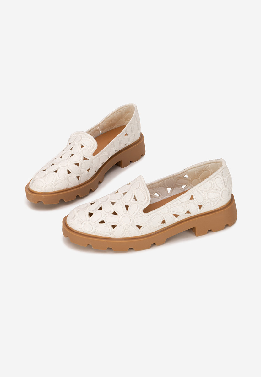 Chaussures casual femme blancs Sorika