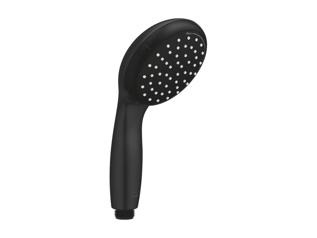 Pommeau de douche GROHE Vitalio Start 2 jets noir mat