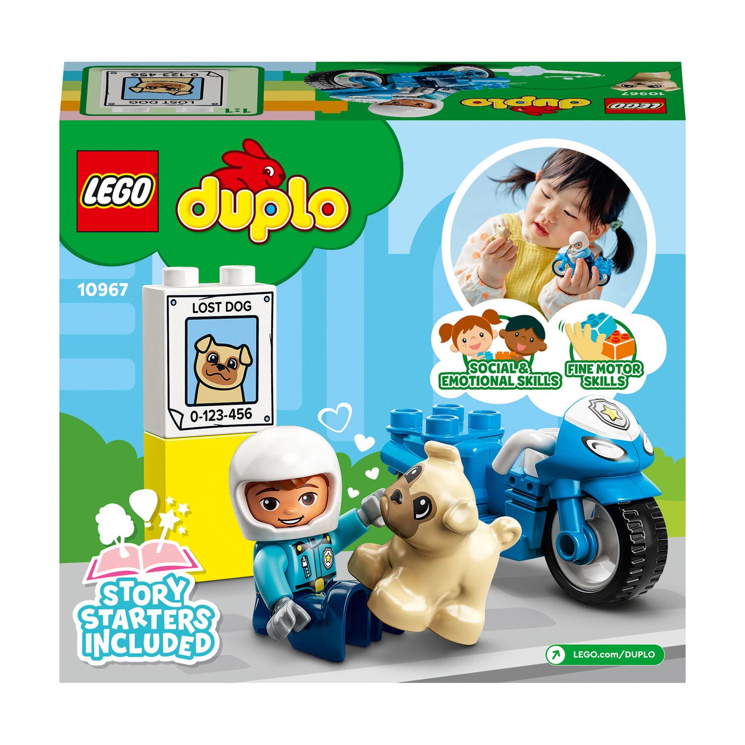 LEGO DUPLO 10967 Politiemotor