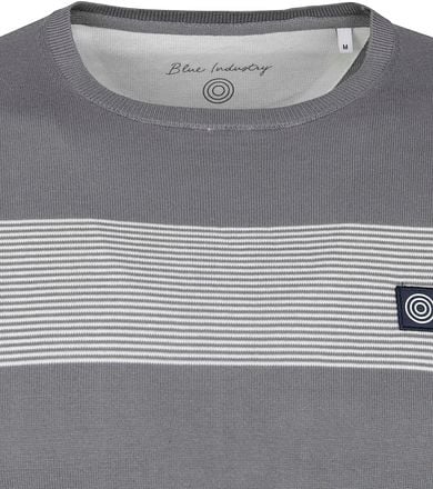 Blue Industry M22 T-Shirt Streep Groen KBIS22-M22 kopen