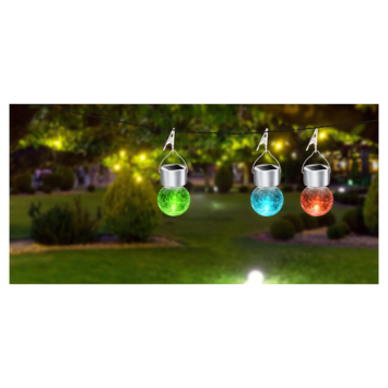Grundig solar hanglamp LED per stuk
