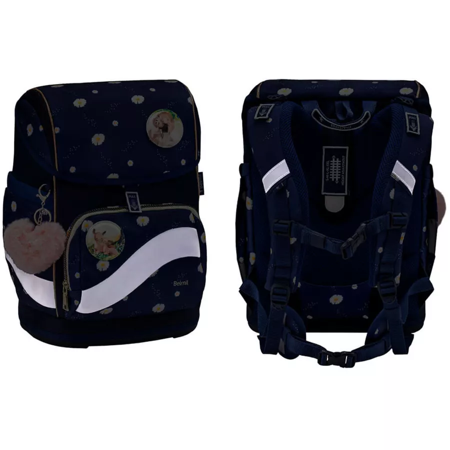 Belmil Schulrucksack Premium Smarty Plus Schulranzen Daisy