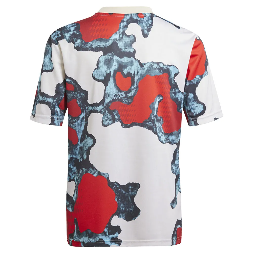 adidas FC Bayern 24/25 vor dem Spiel Junior-Kurzarm-T-Shirt