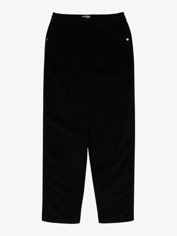 Thousand Stars Pantalon en velours Noir Fille 4-16