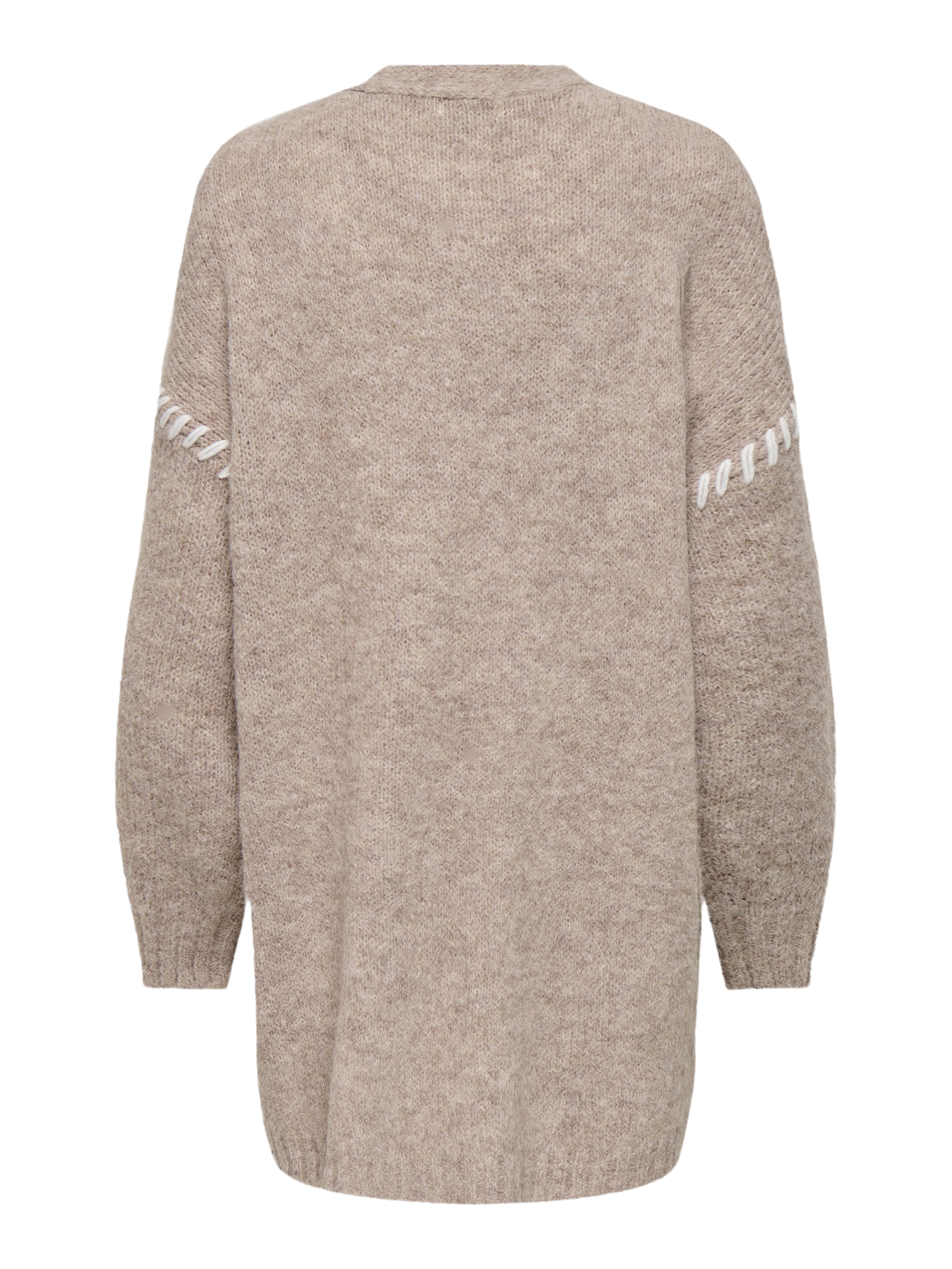 JDYZOEY Strickjacke Chateau Gray