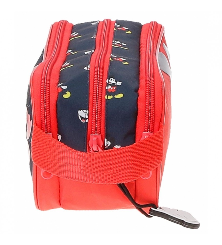 Bolsa Joumma Estojo Mickey Mouse Moda Tripla vermelha