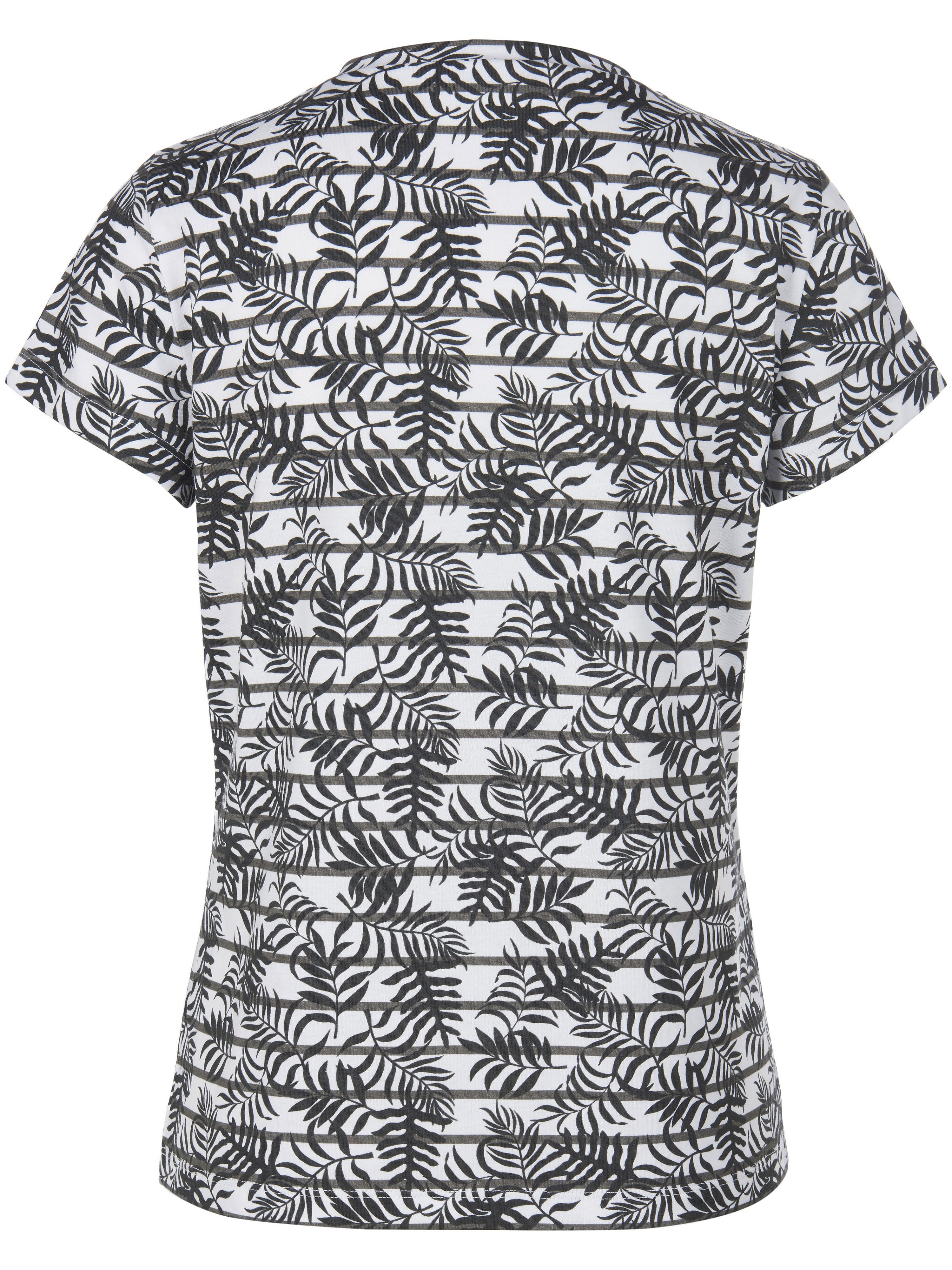 Rundhals-Shirt mit 1/2-Arm