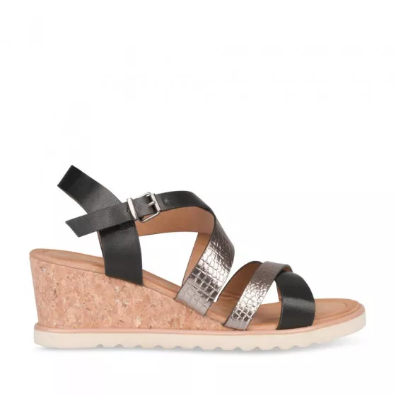 Sandales NOIR LADY GLAM