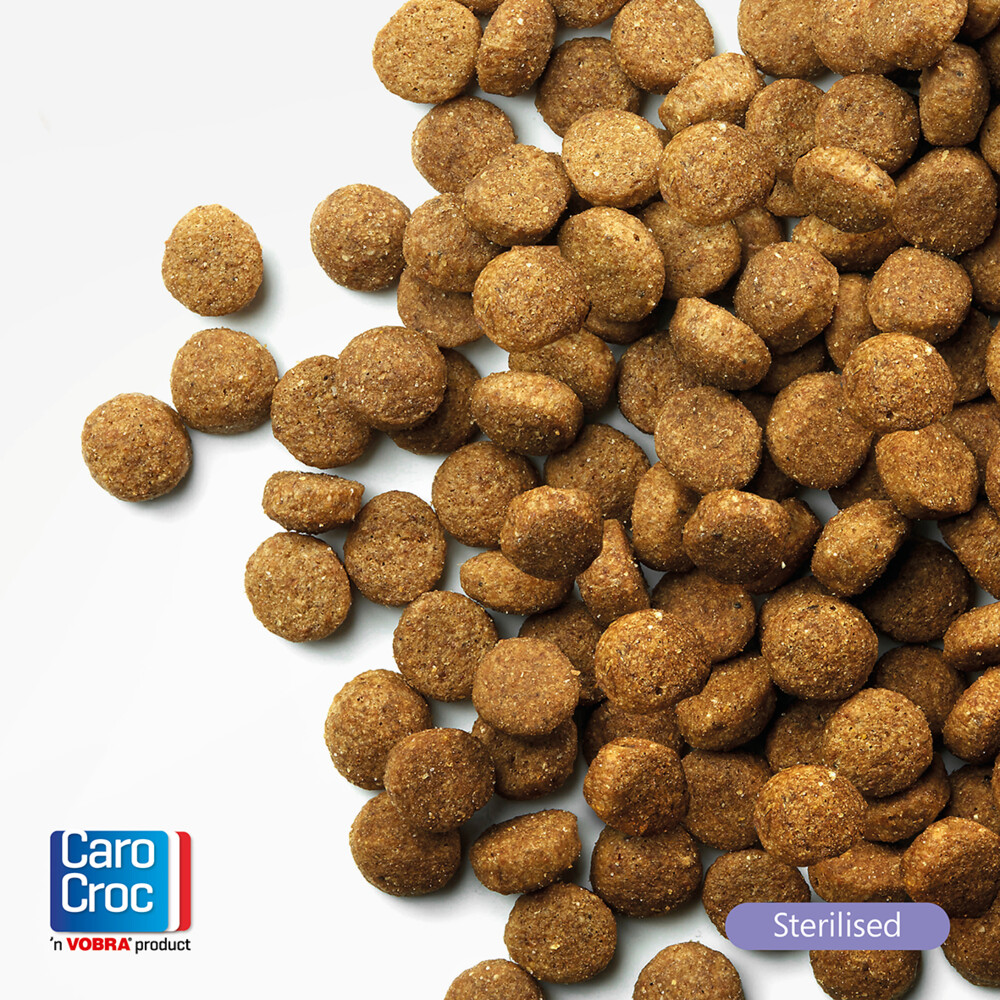CaroCroc Kattenvoer Sterilised Verse Kip7 kg