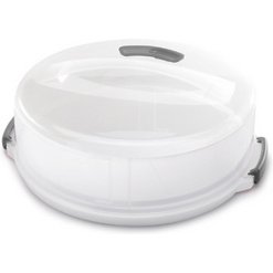 Cloche à gâteau ajustable et transportable