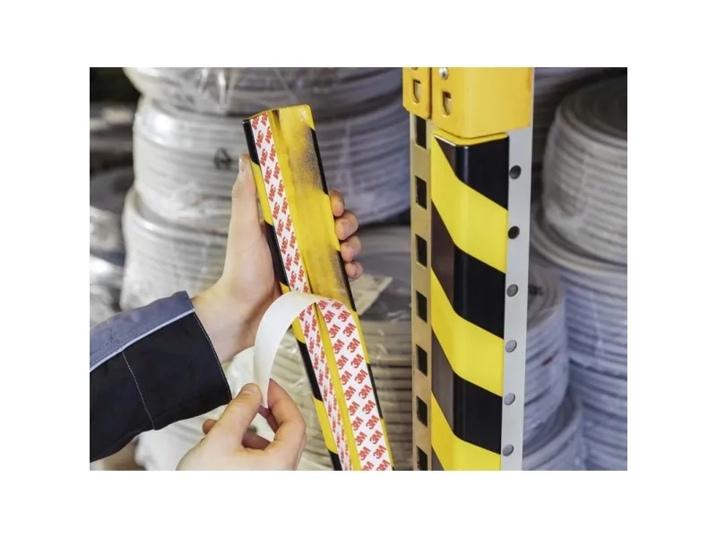 Durable C35, Plast, Sort, Gul, Flad, 1000 mm, Kina