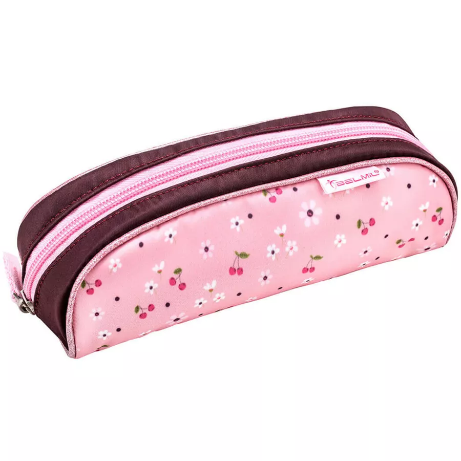 Belmil Schulranzen Premium Smarty Plus Set 5-teilig Cherry Blossom
