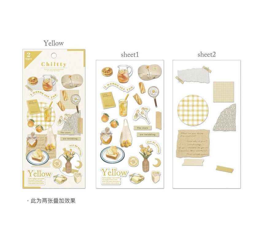 OH.LEELY - Bloemen PVC-sticker (verschillende ontwerpen)