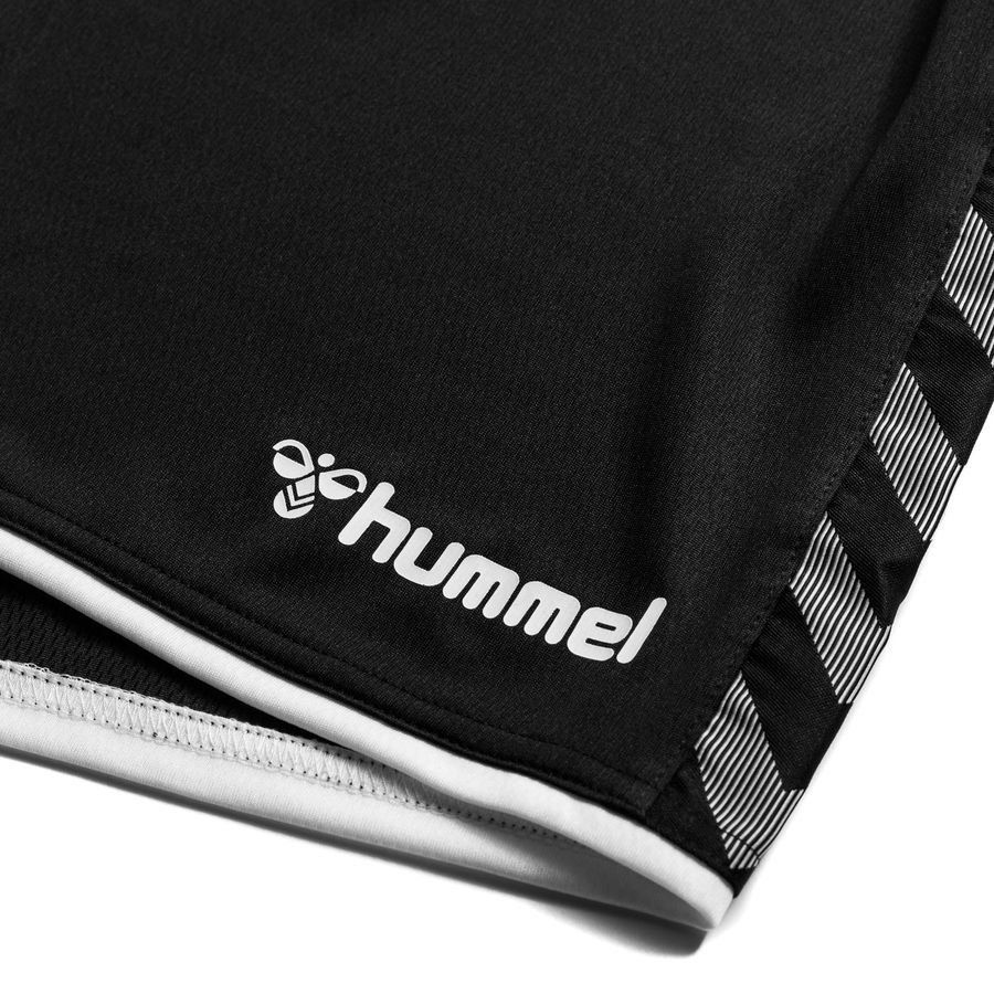Hummel Short Authentic Poly - Noir/Blanc Enfant