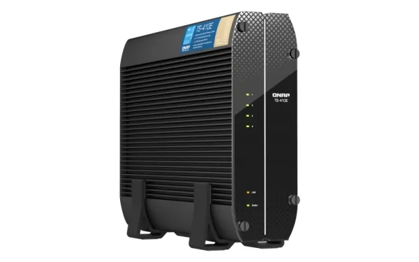 QNAP TS-410E - NAS-server - 4 bays - SATA 6Gb/s - RAID 0, 1, 5, 6, 10, 50, 60, JBOD - RAM 8 GB - Gigabit Ethernet / 2.5 Gigabit Ethernet - iSCSI support