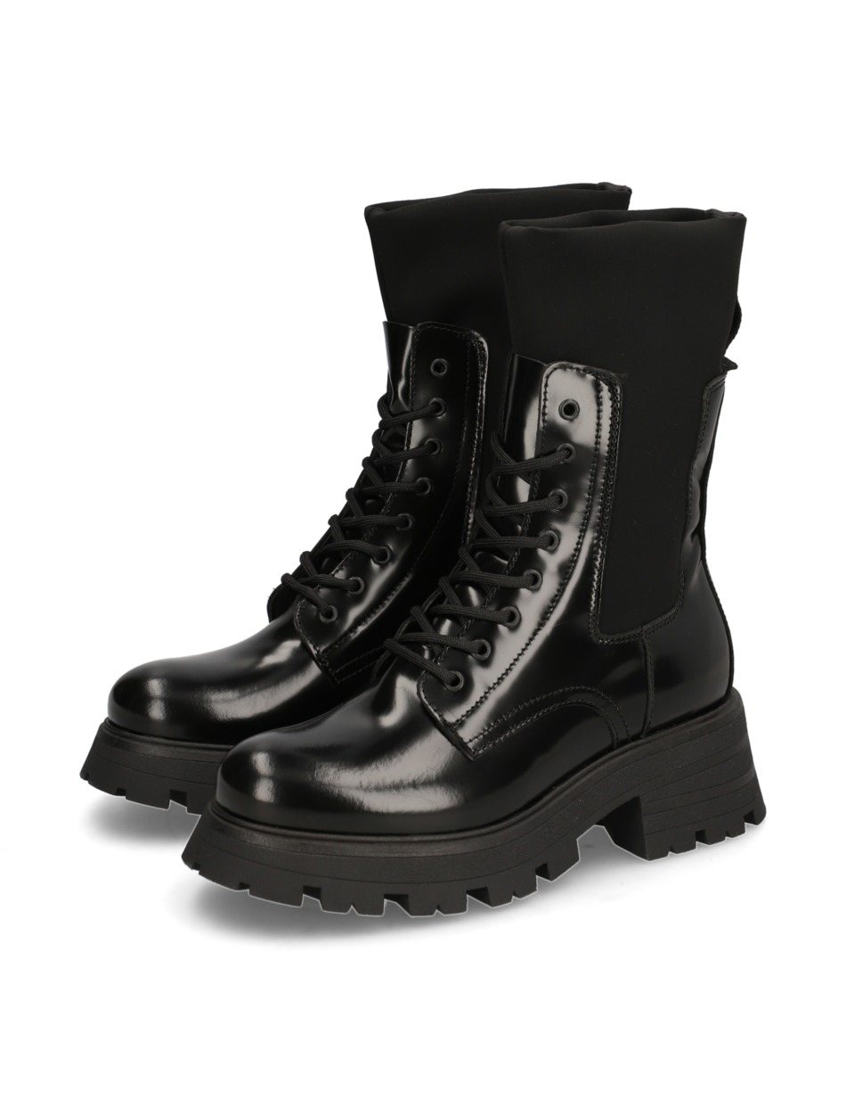 Glattleder Schnürboot