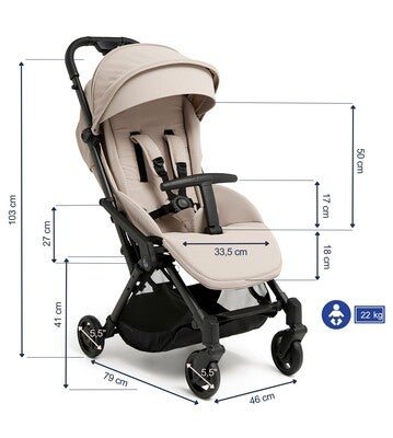 Beemoo Easy Fly Lux 4 Trille, Sand Beige