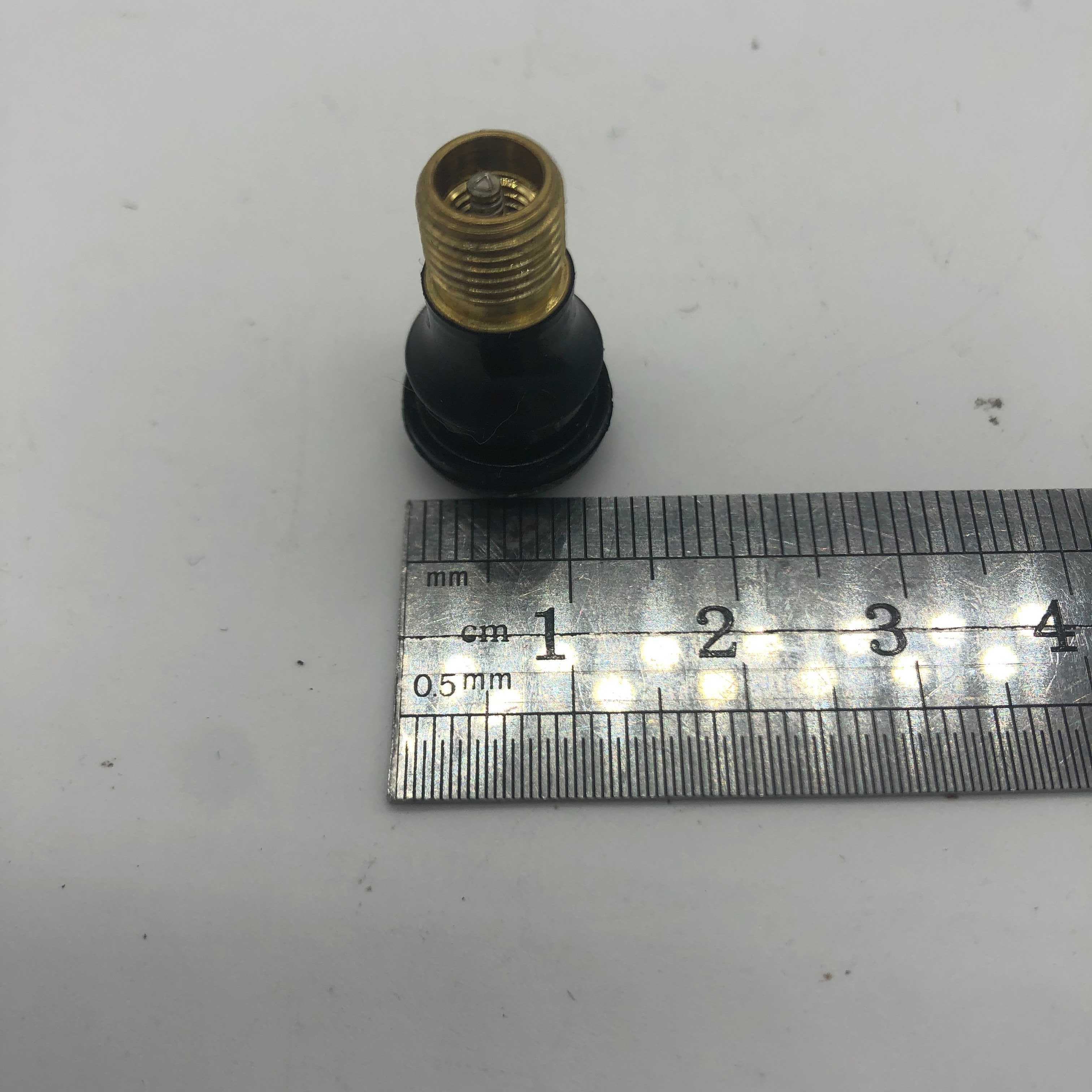 Valve Droite Universelle pour Pneu Tubeless de Trottinette Électrique