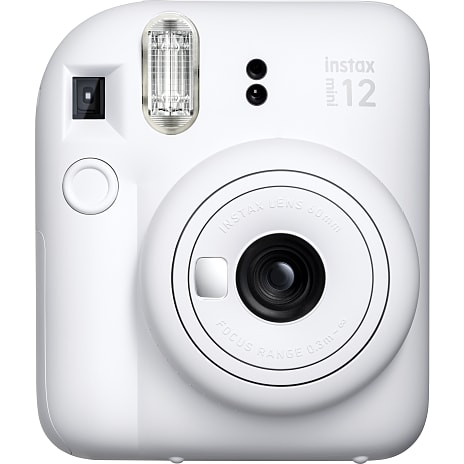 Instax mini 12 med tilbehørspakke - hvid
