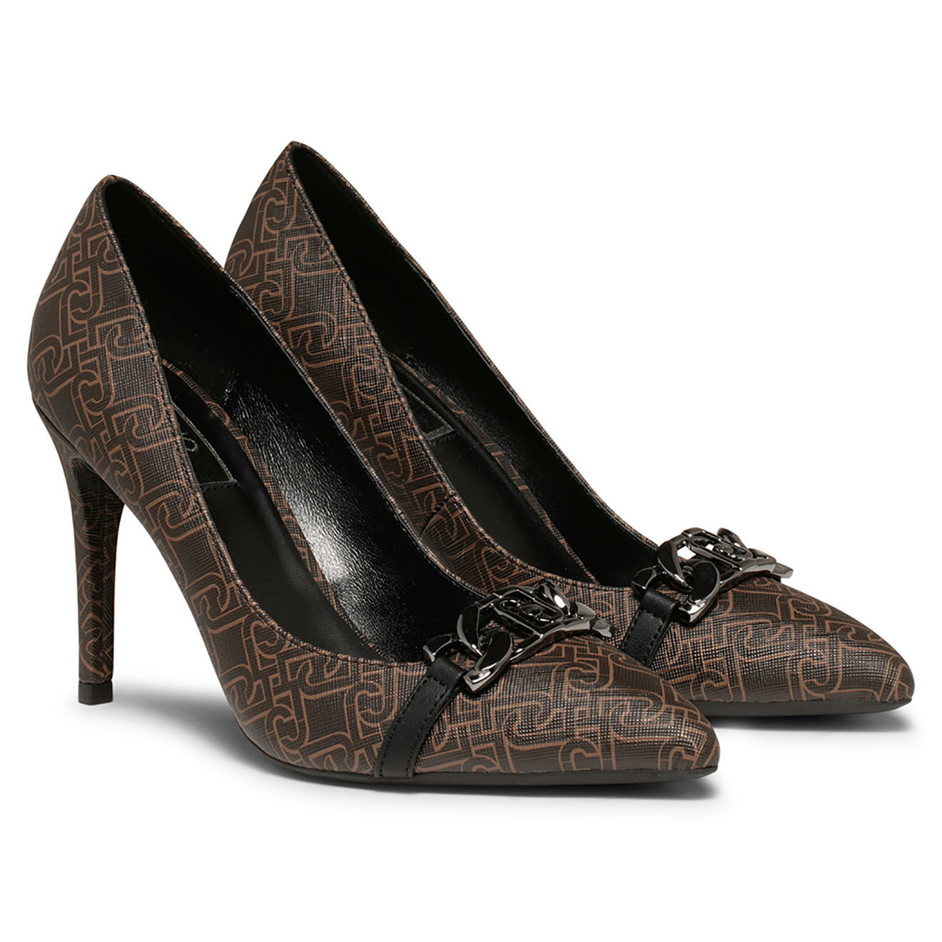Liu-Jo Escarpins Ella marron/noir