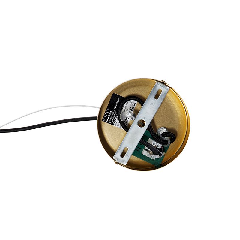 Smart Scandinavische hanglamp goud met opaal glas 40cm incl. Wifi A60 - Ball 40