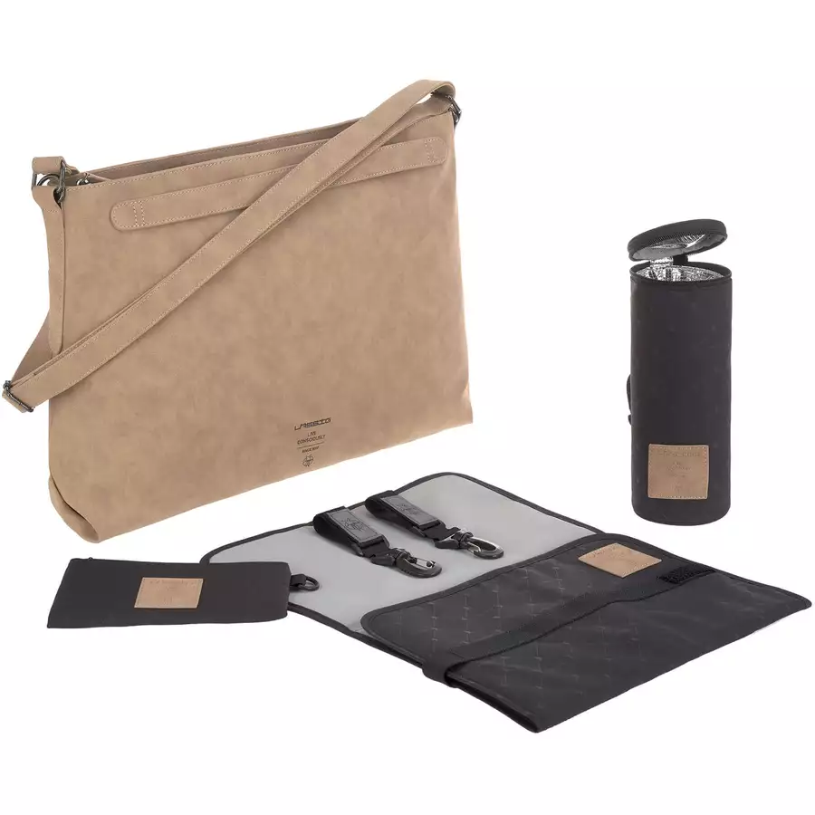 LÄSSIG Wickeltasche Tender Shoulder Bag camel