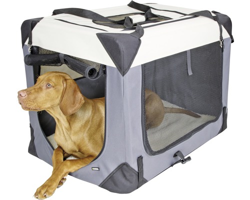 KERBL Journey transportbox 81x58x58 cm grijs
