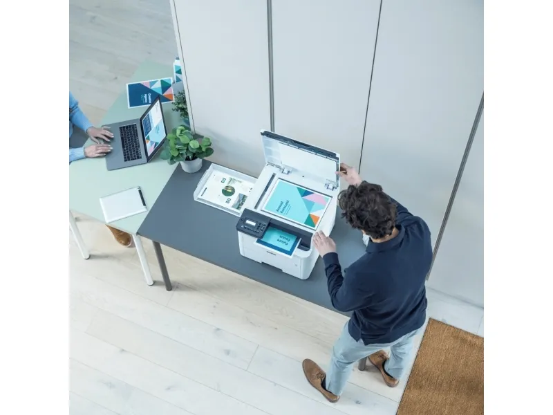 Brother DCP-L3520CDWE - Multifunktionsprinter - farve - LED - A4/Legal (medie) - op til 18 spm (kopiering) - op til 18 spm (udskriver) - 250 ark - USB 2.0, Wi-Fi(n)