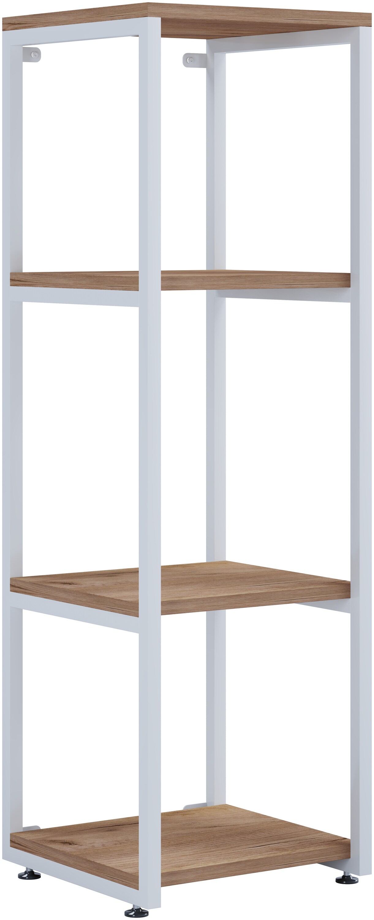 VCM Holz Badmöbel Stand Badregal Badezimmer Badschrank Hochschrank Holz Metall Industrial Style Bitila L