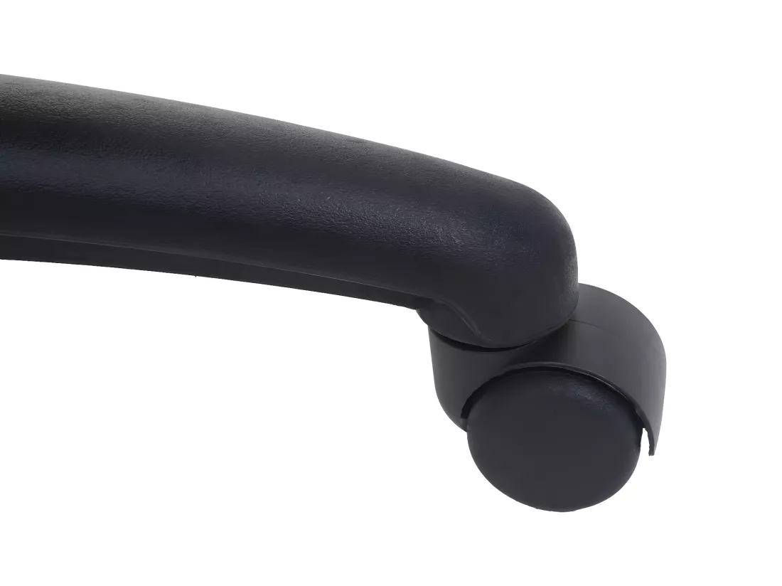 Chaise de bureau MCW-F59, noir/rouge