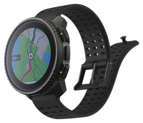 Montre GPS Suunto Vertical Steel Solar All Black - Noir